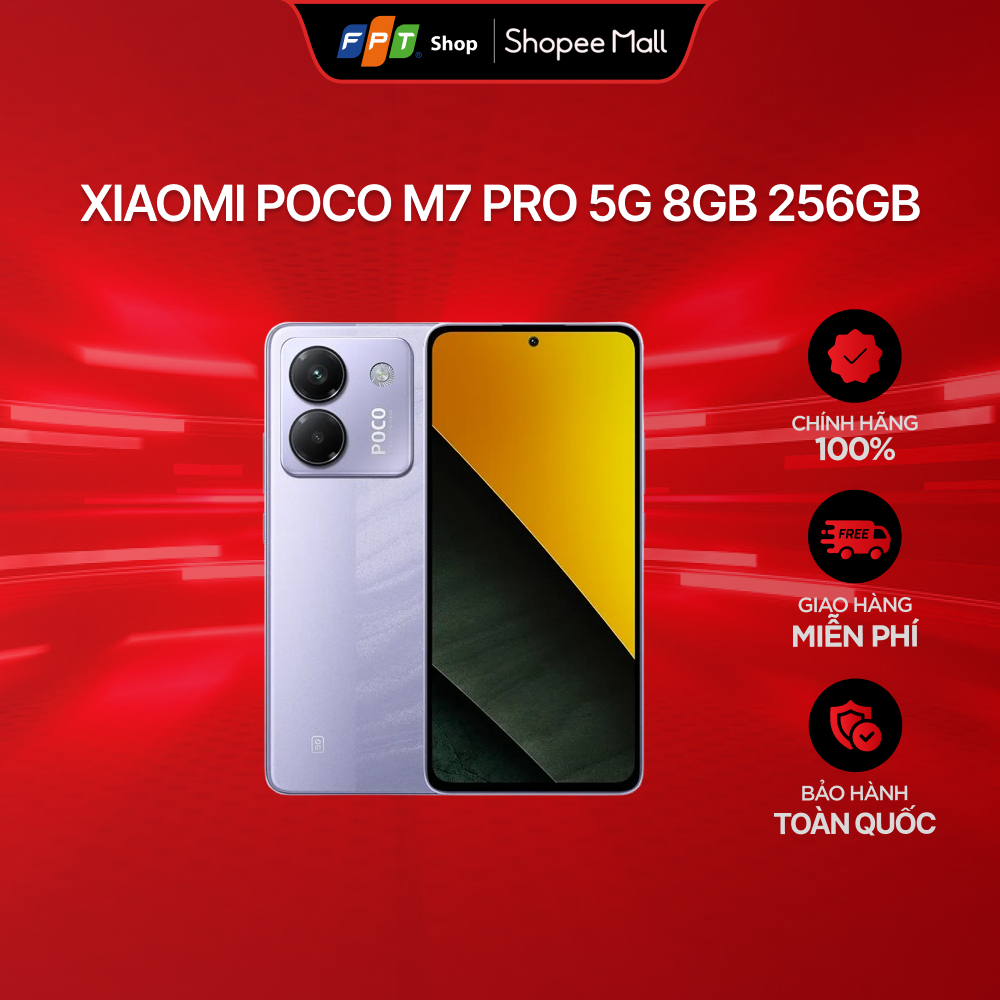 Điện thoại Xiaomi Poco M7 Pro 5G 8GB 256GB