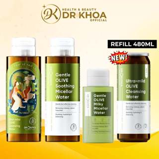 DRCEUTICS Nước Tẩy Trang Dịu Nhẹ Ultra-mild Olive Cleansing Water Phù Hợp Mọi Loại Da 500ml
