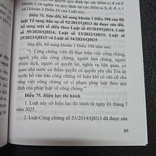 Sách LV2 - Luật công chứng năm 2024 (NXB Lao động)