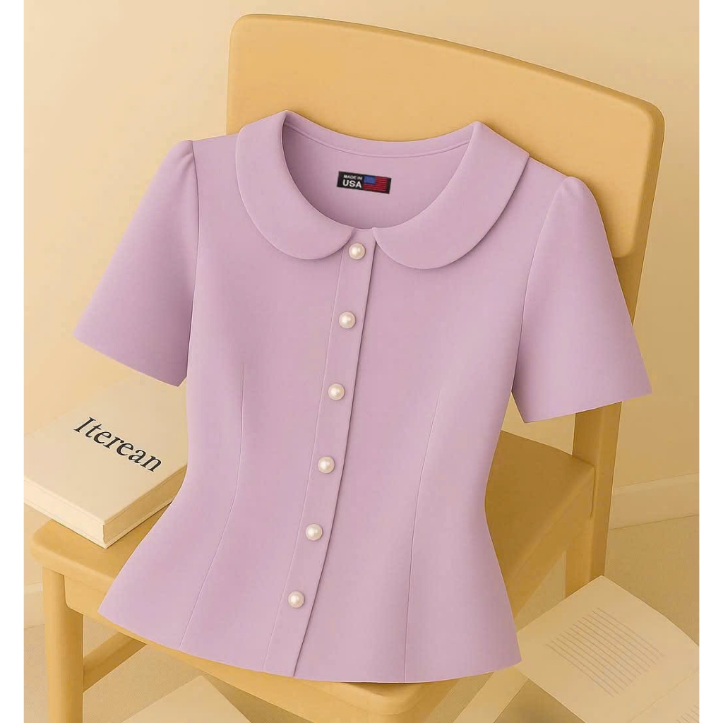 ÁO KIỂU CÔNG SỞ ĐƠN GIẢN F55