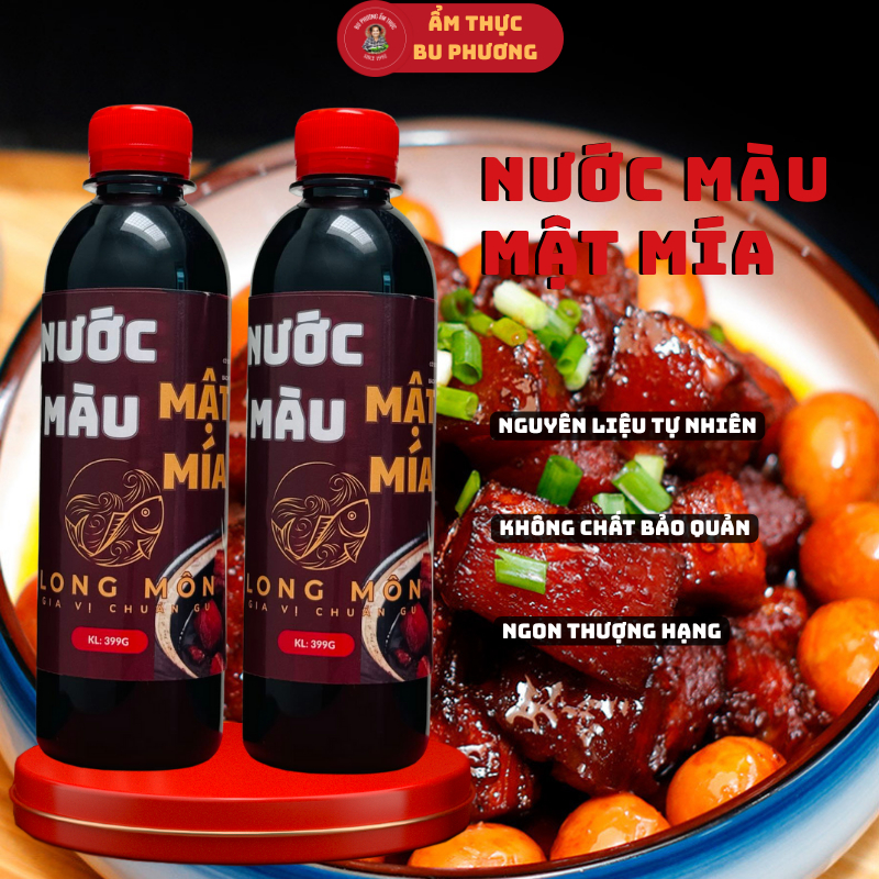 Nước màu mật mía Bu Phương Ẩm Thực cho các món kho om thơm ngon chuẩn vị