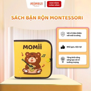  Sách Bận Rộn montessori Momii Thông Minh Cho Bé 