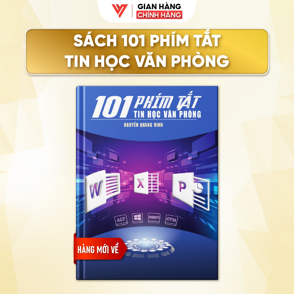 Sách 101 Phím Tắt Tin Học Văn Phòng Trong Word Excel PowerPoint - D09