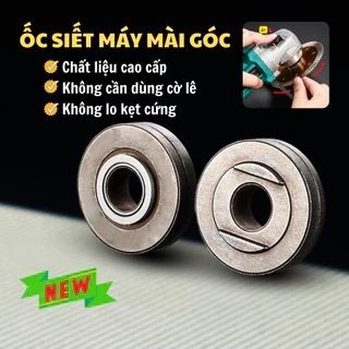 🏵️🏵️ (Mới nâng cấp)Ốc siết nhanh máy mài góc ren M10, dùng cho máy mài - Phụ kiện gắn đá cắt, đá mài lắp nhanh không kẹt