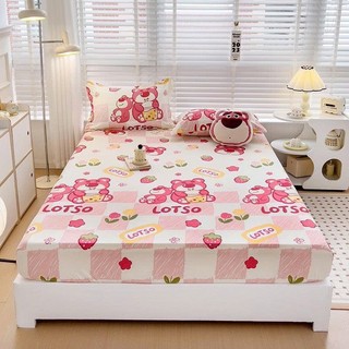 Bộ Drap 4 Món Cotton Poly – Gồm Vỏ Gối Ôm – Mẫu Mã Đẹp – Chun Co Giãn