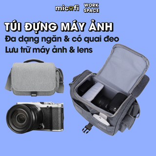  Túi Đựng Máy Ảnh Micofi Chống Sốc Chống Nước Đeo Chéo Kèm Ngăn Lens 