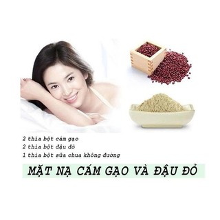 Bột cám gạo sữa thiên nhiên dưỡng trắng da & mờ thâm
