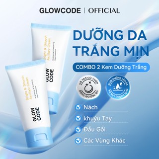[MUA 2 GIẢM 10%] Combo 2 Kem body trắng da Glowcode hỗ trợ giảm thâm nách dưỡng ẩm body với Niacinamide body lotion