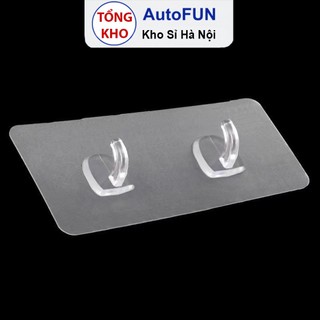 SET 5 Móc Dán Tường Q2 Loại 2 Móc - Treo Bịch Giấy Rút, Dễ Dán Tiện Dụng