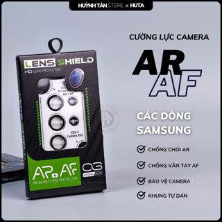 Kính cường lực camera samsung s25 ultra s24 plus s23 fe z fold 6 7 flip trong suốt khung tự dán chống chói AR AF