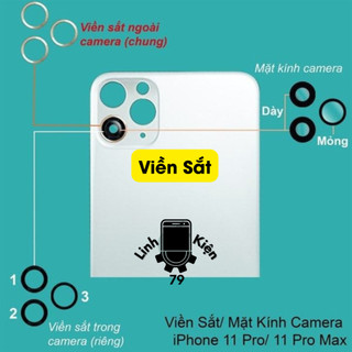 Viền Cam Cho Mắt Cam Sau , Vòng Sắt Viền Cam Dùng Khi Thay Lưng Cho ĐT , Từ X-13PM