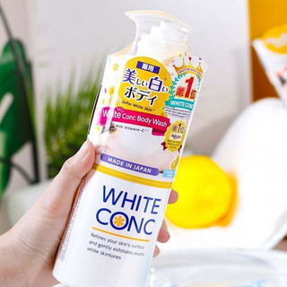 Sữa Tắm White Conc Nhật Bản 360ml Dưỡng Trắng Da Tạo Bọt Làm Sạch Bụi Bẩn Giúp Da Khỏe Tươi Sáng