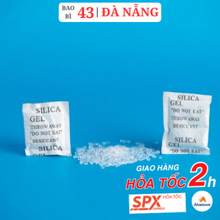 1 Kg Gói Hút Ẩm Silica gel. Gói Chống Ẩm Máy Ảnh, Đồ Điện Tử. Hút Nhanh, Không Độc Hại, Không Mùi