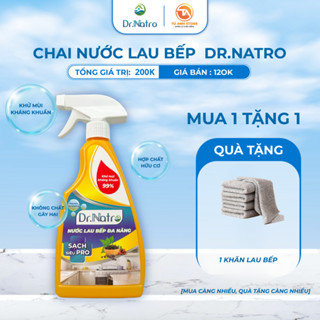 Nước lau bếp đa năng Dr Natro tẩy sạch dầu mỡ chống bám bẩn trên mọi bề mặt  - Tuanhstore90