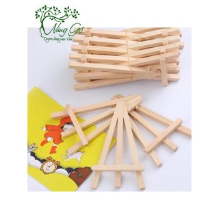 Giá đỡ tranh mini (Kệ gỗ để điện thoại, Ipad)