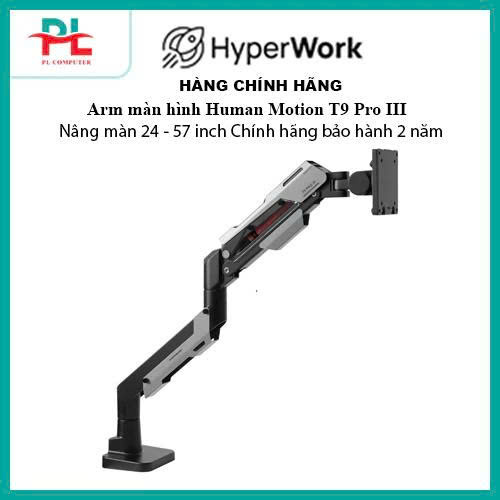 Giá đỡ màn hình HyperWork HyperWork T9 Pro III  HPW-PMA01-BLK Đen - Chính Hãng Bảo Hành 24 Tháng