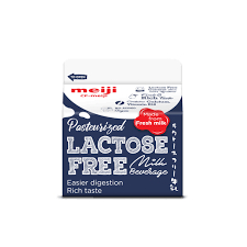 Sữa thanh trùng Meiji Lactose free 200ml hộp giấy