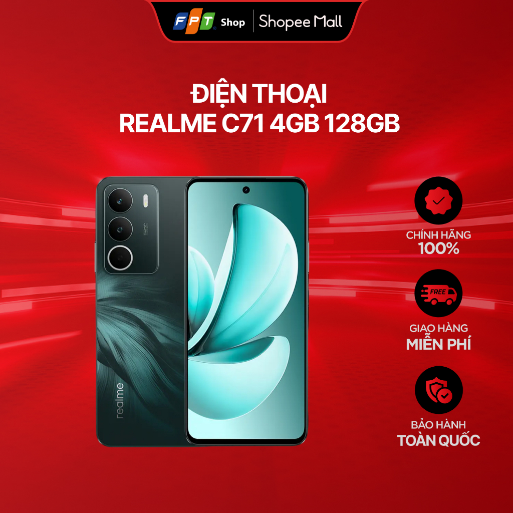 Điện thoại Realme C71 4GB 128GB