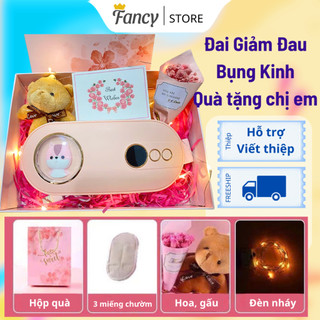   HOT DEAL  Quà tặng sinh nhật massage bụng kinh combo quà tặng nữ máy chườm nóng giảm đau bụng kinh 