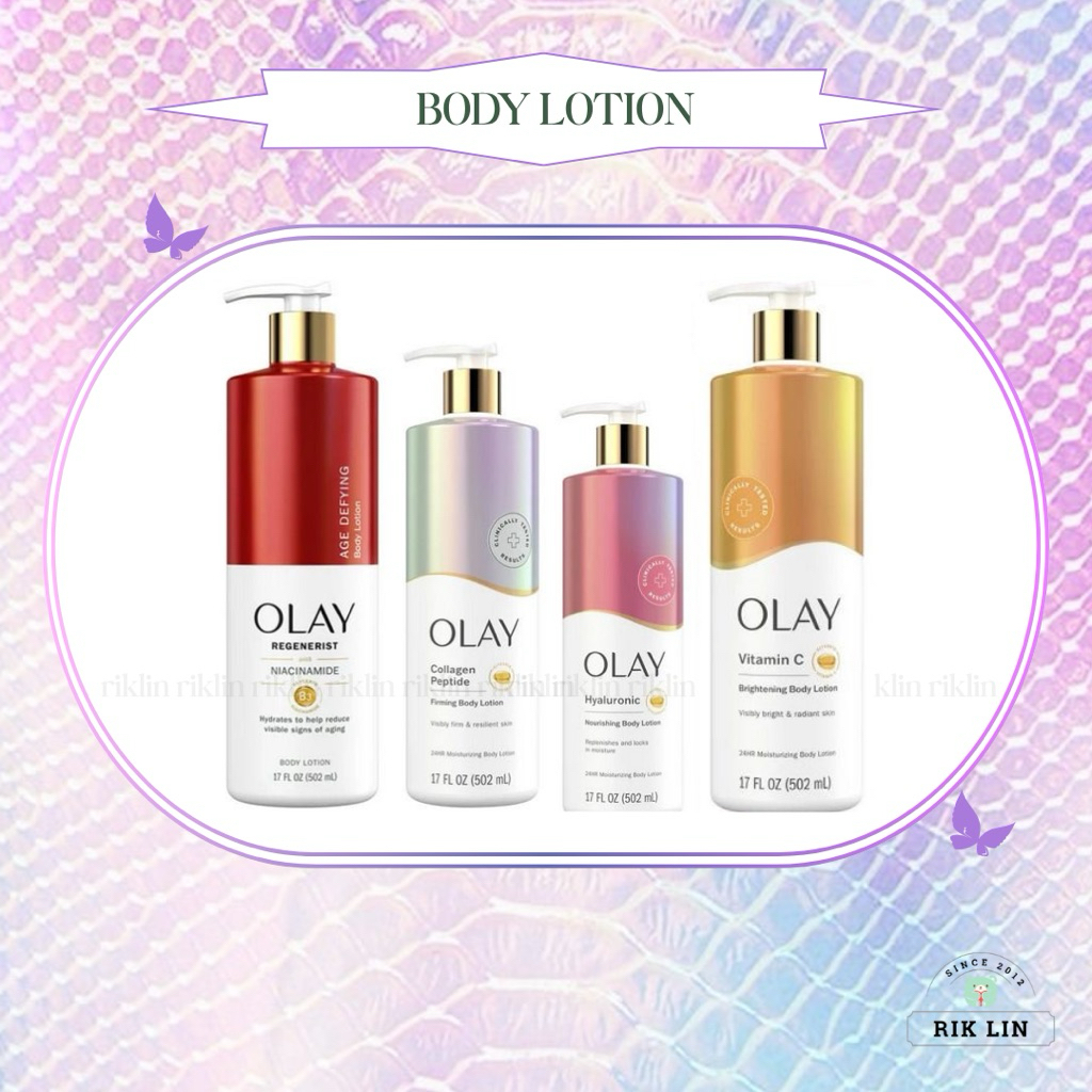 Auth kèm Bill -OLAY BODY LOTION DƯỠNG THỂ VITAMIN C & B3 - COLLAGEN B3