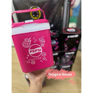 Thùng đá mini, xô đá mini 2.1L đựng các loại thức uống trà sữa màu ngẫu nhiên