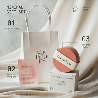 Nến thơm mini Car pe di em thủ công cao cấp - Hũ nến xi măng - Các hũ nến bán chạy nhất năm 2024