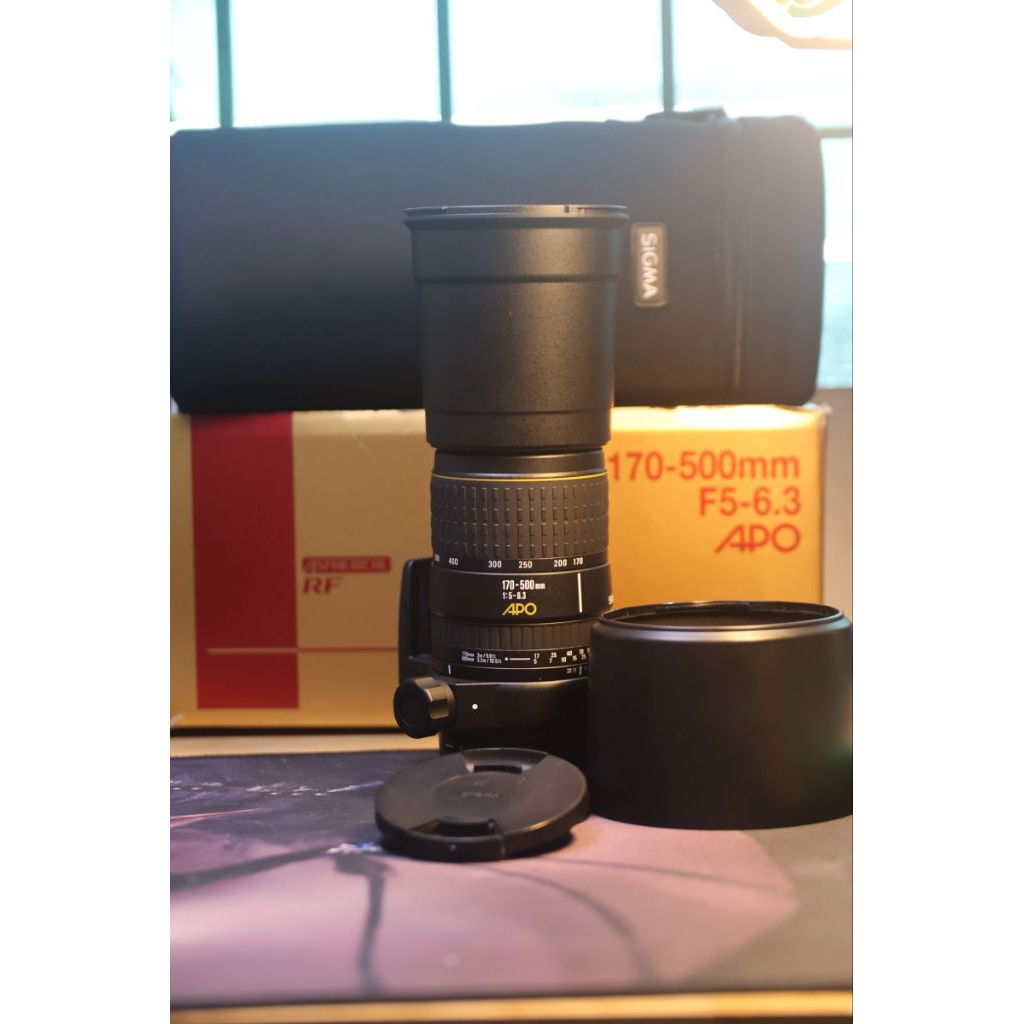 lens sigma 170-500mm for canon ef (bao vải đựng lens) - Ống kính Canon EF