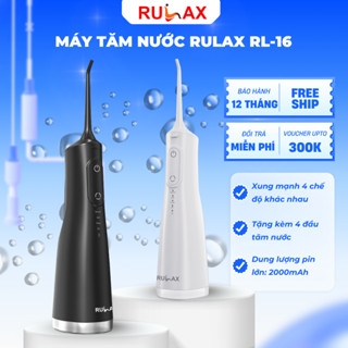 Máy Tăm Nước RULAX RL16 Phiên Bản Cao Cấp 2025 TẶNG 4 Đầu Tăm