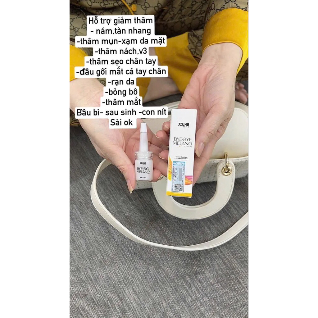 Bye Bye MELANO JIUHE Chính Hãng combo 5lọ 5ml