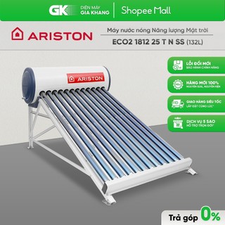 ECO2 1812 25 T N SS - Máy Nước Nóng Năng Lượng Mặt Trời Ariston [Freeship CẦN THƠ]