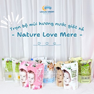  Nước giặt Nước xả Nature Love Mere Hàn Quốc an toàn cho da bé 1.3L 
