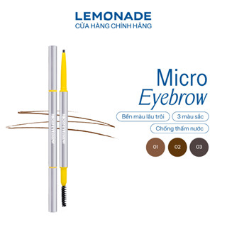 Chì kẻ mày siêu mảnh lâu trôi Lemonade Micro Eyebrow 0,1g