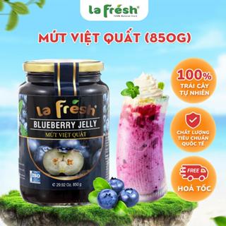  Mứt việt quất Lafresh Đà Lạt Hủ Thủy Tinh 850GRAM - Dùng làm bánh Ăn với bánh mì Pha chế 