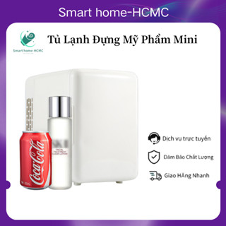 Tủ Lạnh Đựng Mỹ Phẩm Mini, Tủ Để Ô Tô Dung Tích Lớn 4 Lít, Tiết Kiệm Điện Làm Lạnh Nhanh