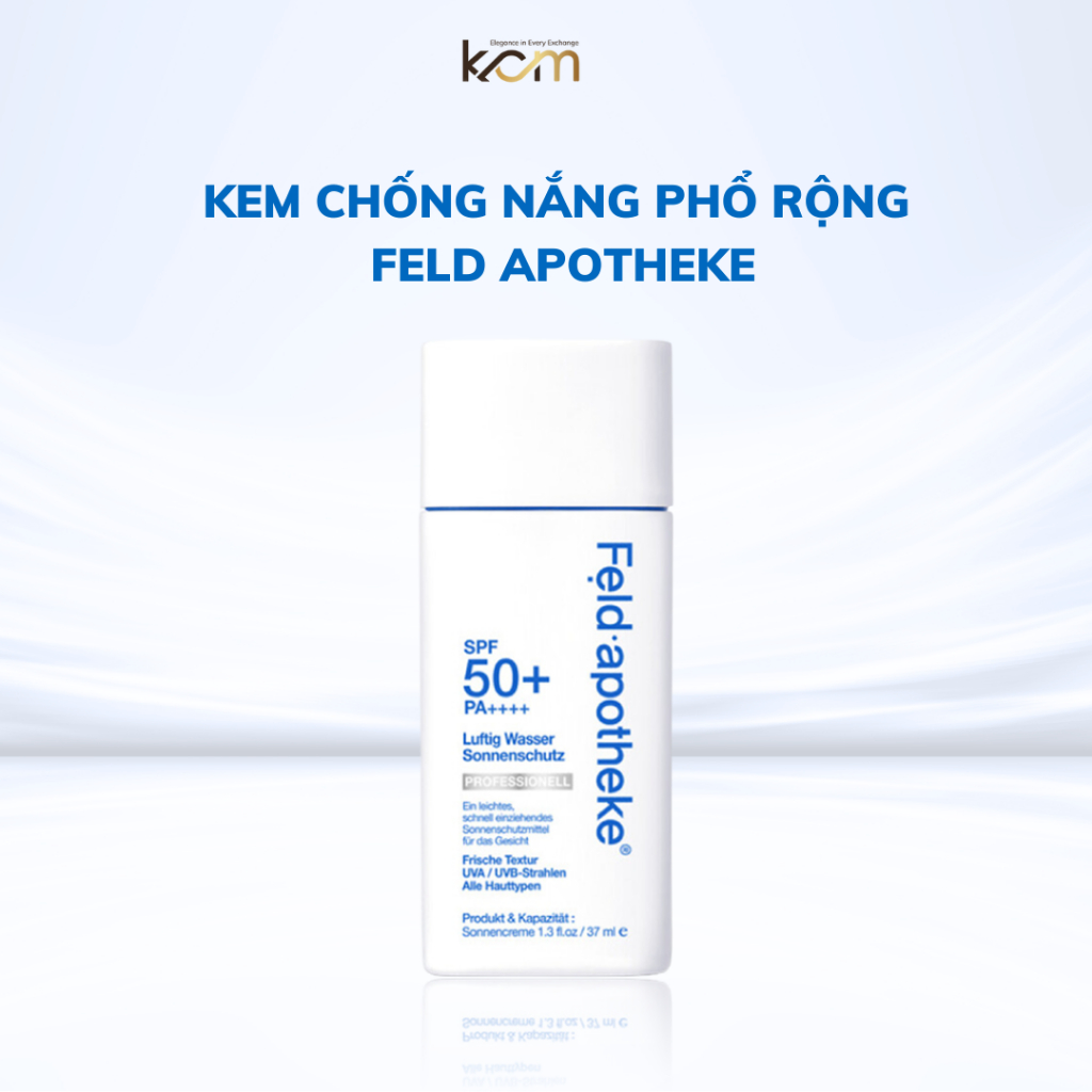 Kem chống nắng phổ rộng Feld Apotheke Airy Water Sunscreen Professional