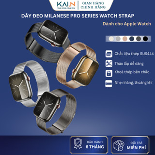 Dây Đeo Thép Dành Cho Apple Watch Ultra 2/ 1/ Apple Watch Series 10-1/SE/SE 2022, DUX DUCIS KAI.N Milanese Pro