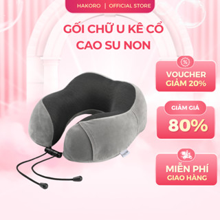  Gối Chữ U Kê Cao Cổ FURIKA Chất Liệu Cao Su Non Ruột Êm Vỏ Mềm Thoải Mái Cho Người Sử Dụng 