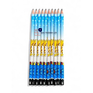 COMBO 10 Cây Bút chì gỗ 2B Thiên Long TP-GP03