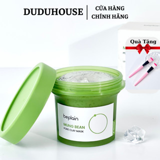 Mặt Nạ Đất Sét Beplain Đậu Xanh Mung Bean Pore Clay Mask Kiềm Dầu,Giảm Mụn, Sáng Da 120ml Duduhouse