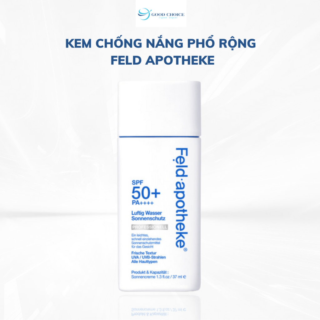 Kem chống nắng phổ rộng Feld Apotheke Airy Water Sunscreen Professional 37ml