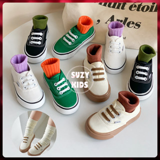 Giày Bata Cho Bé Trai Bé Gái, Giày Thể Thao Phong Cách Hàn Quốc, Không cột dây có size từ 1 tuổi đến 15 tuổi TT10