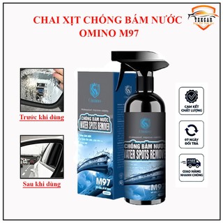  Xịt Nano Chống Bám Nước Omino M97 Phủ Kính Gương Chiếu Hậu Tạo Hiệu Ứng Cánh Sen Chống Xước Sơn Và Bám Bụi Xe Máy Ô Tô 