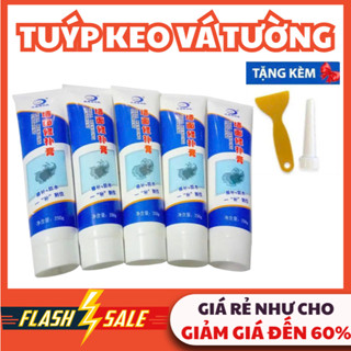  Keo Vá Tường Trám Vết Nứt Khe Hở Tường Mốc ẨmTuýp Keo Vá Tường Làm Sạch Vết Bẩn Tiện Ích # 