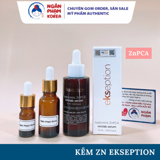  Serum Kẽm Giảm Mụn Kiểm Soát Nhờn Ekseption Hyaluronic ZnPCA - Nganphamkorea 