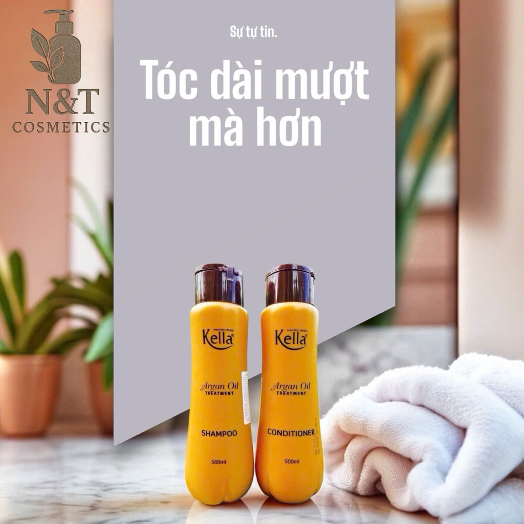 Dầu gội - Dầu xã argan oil treatment Kella 500ml