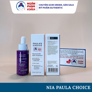 Tinh chất làm sáng da se khít lỗ chân lông Niacinamide PLC 20%