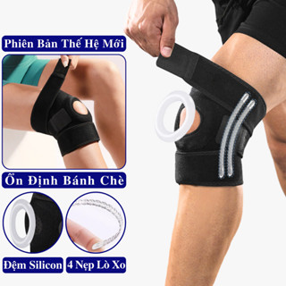  Băng Gối Thể Thao Andego Có Lò Xo Trợ Lực Và Đệm Gối  Mã BG07 . Băng Đầu Gối Thể Dục Thể Thao Hỗ Trợ Tập Luyện 