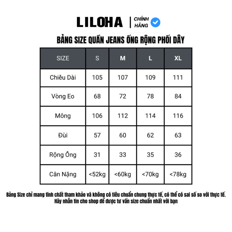 (LILOHA) Quần Jeans Ống Rộng Phối Dây PLEAT – Jean Form Loose Unisex – Chất Denim Cao Cấp | BigBuy360 - bigbuy360.vn