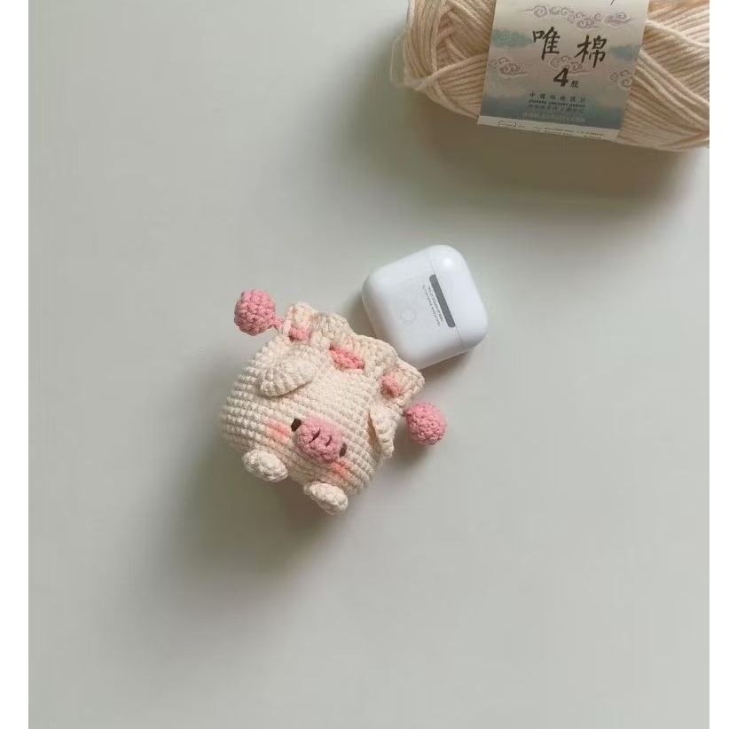 túi heo đựng tai nghe airport