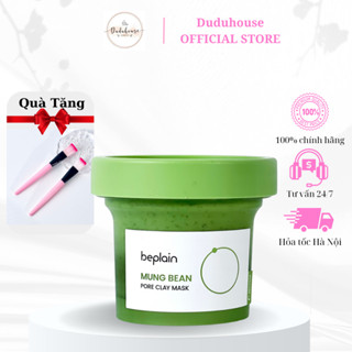 Mặt Nạ Đất Sét Beplain Đậu Xanh Kiềm Dầu, Giảm Mụn Beplain Mung Bean Pore Clay Mask 120g Duduhouse